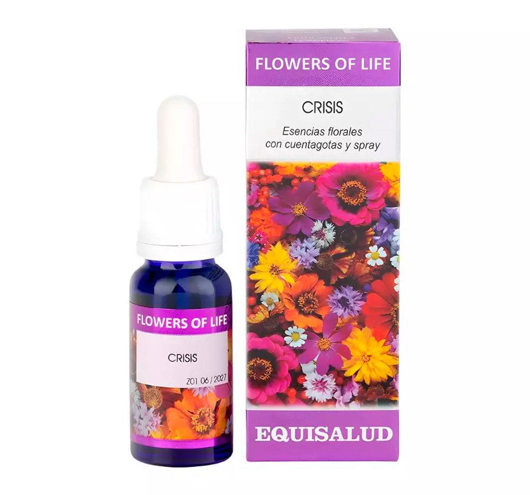 Esencia Floral CRISIS | Auxilio Inmediato y Equilibrio en Momentos Críticos (15 ml)