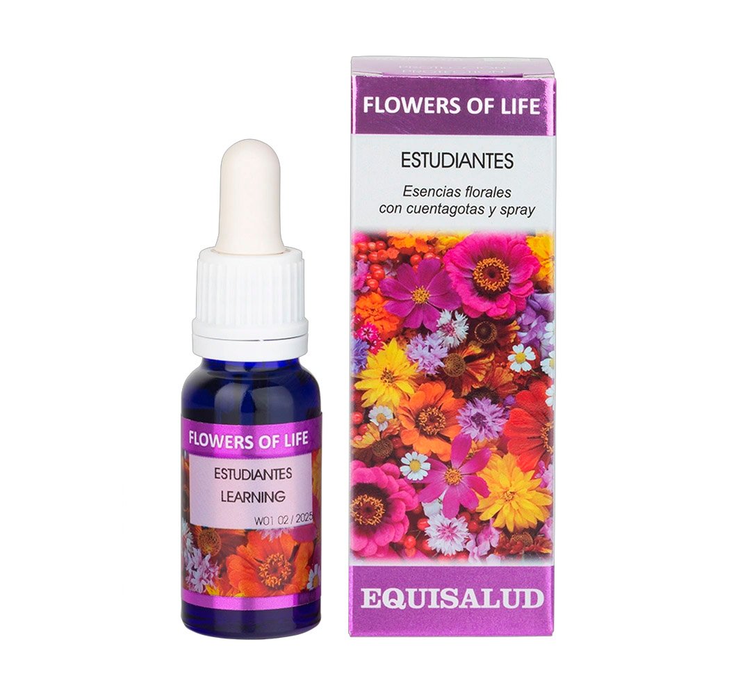 Esencia Floral ESTUDIANTES | Concentración, Memoria y Foco Intelectual (15 ml)