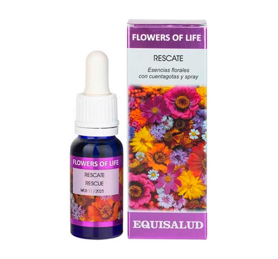 Esencia Floral RESCATE | Armonizador Energético y Primer Auxilio (15 ml)