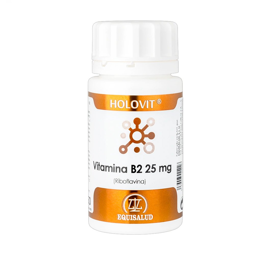HOLOVIT VITAMINA B2 (50 cápsulas)